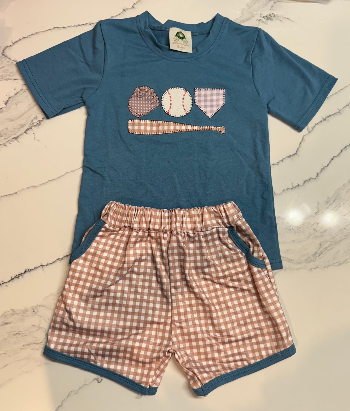 Blue Baseball Set