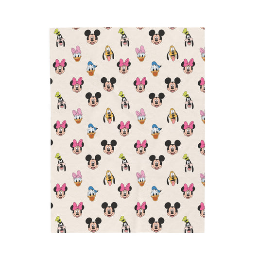 Clubhouse Friends Plush Blanket